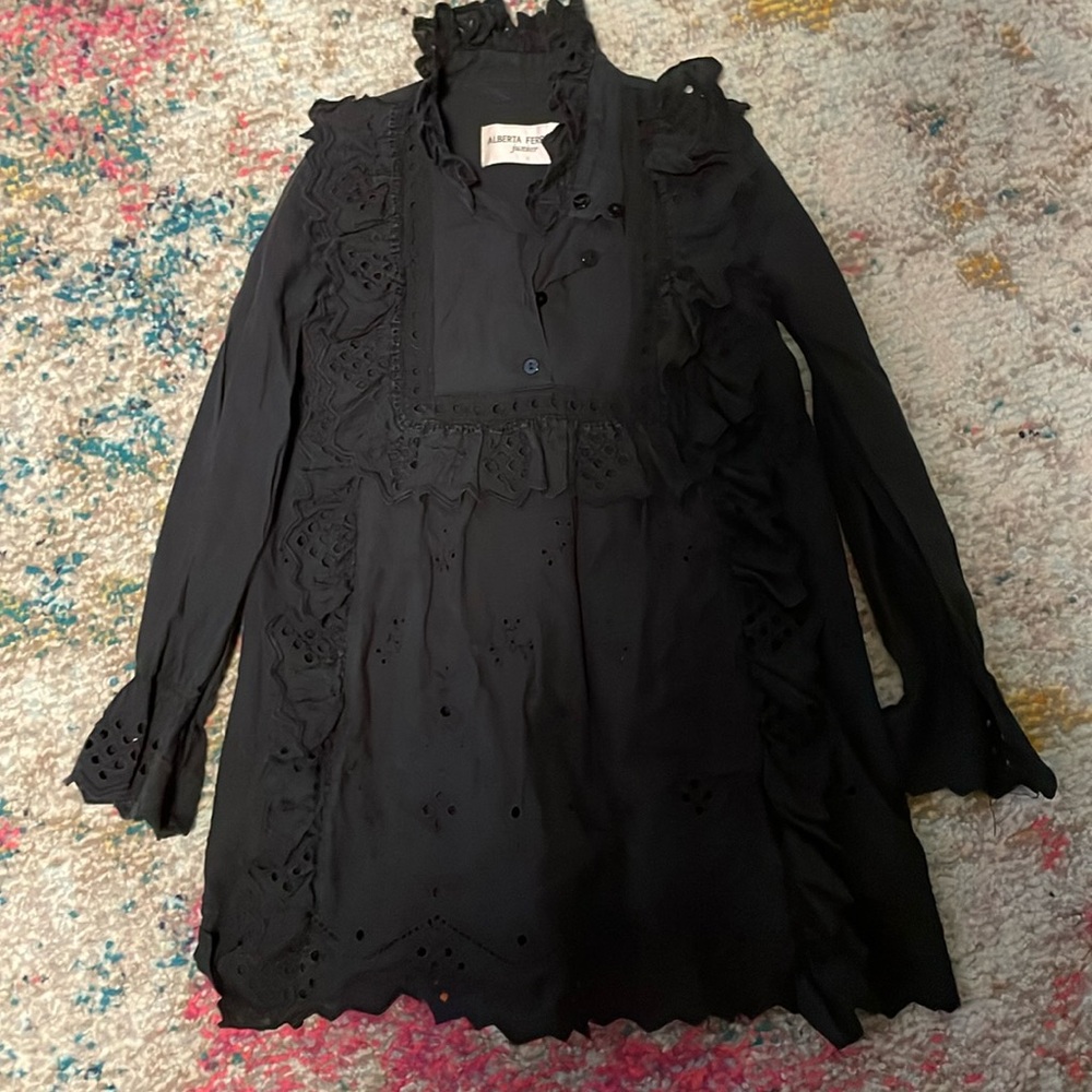 Alberta ferretti girls dress